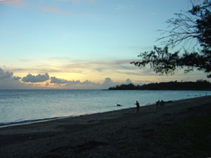 beach sunset